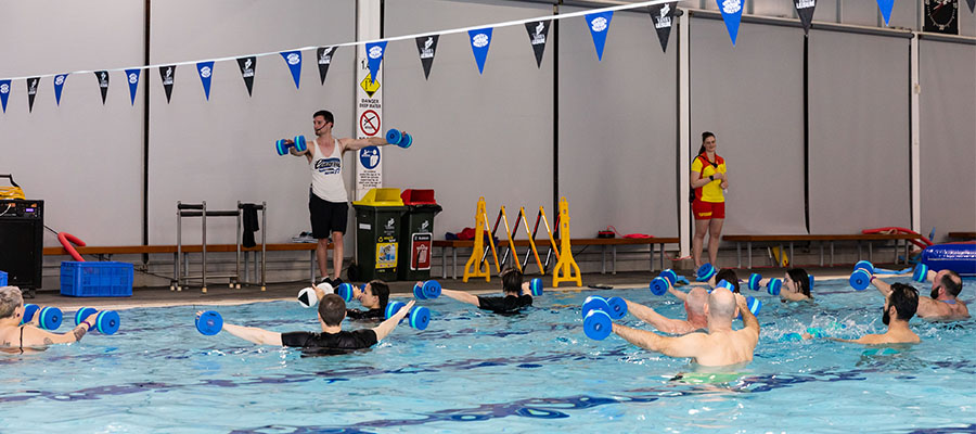 Aqua class at Collingwood Leisure Centre
