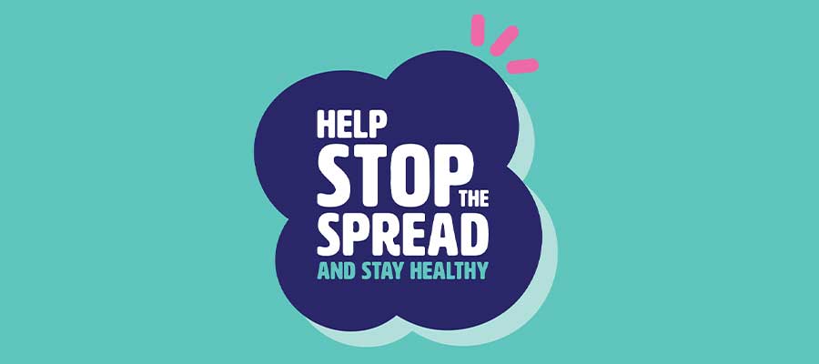 Victorian Government stop the spread logo
