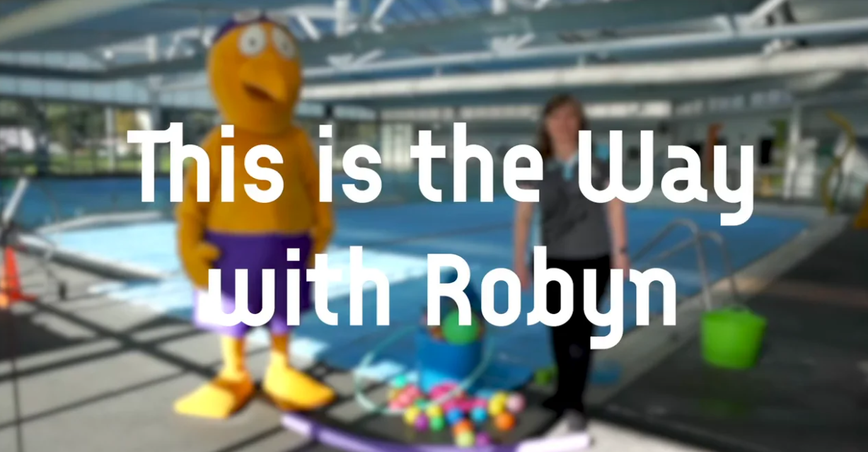 This is the way video thumbnail with text saying this is the way and Pug and Robyn in the background
